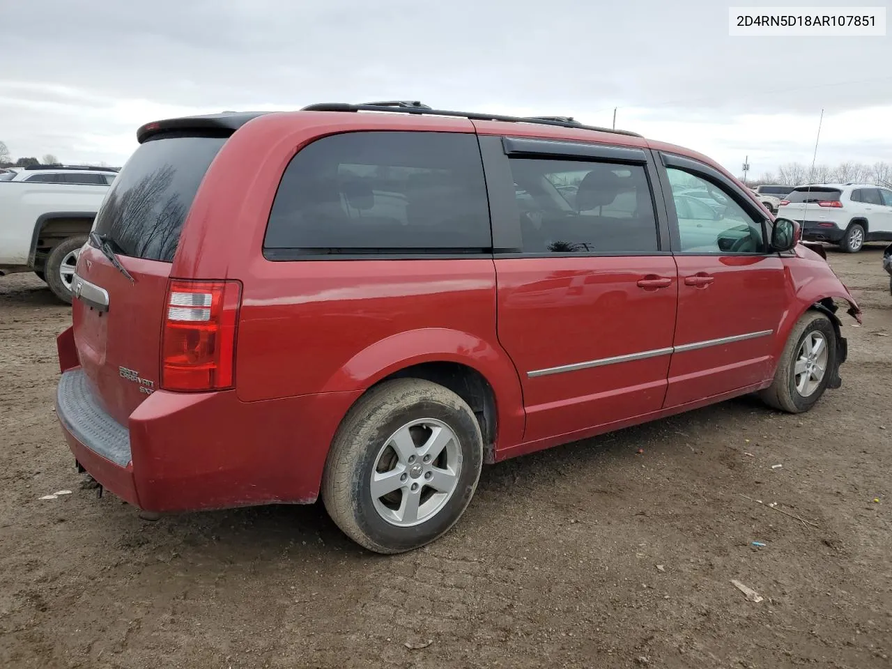 2D4RN5D18AR107851 2010 Dodge Grand Caravan Sxt