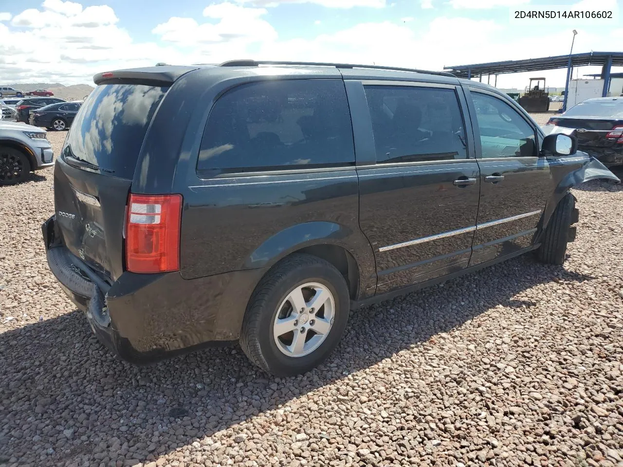 2010 Dodge Grand Caravan Sxt VIN: 2D4RN5D14AR106602 Lot: 48110864