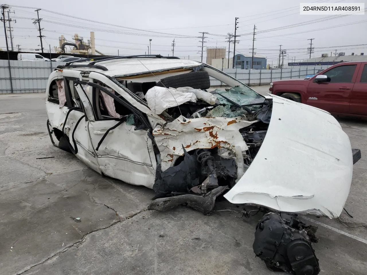 2010 Dodge Grand Caravan Sxt VIN: 2D4RN5D11AR408591 Lot: 49035544