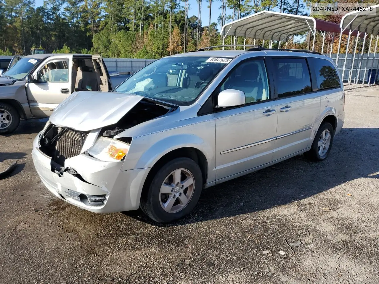 2D4RN5D1XAR445218 2010 Dodge Grand Caravan Sxt