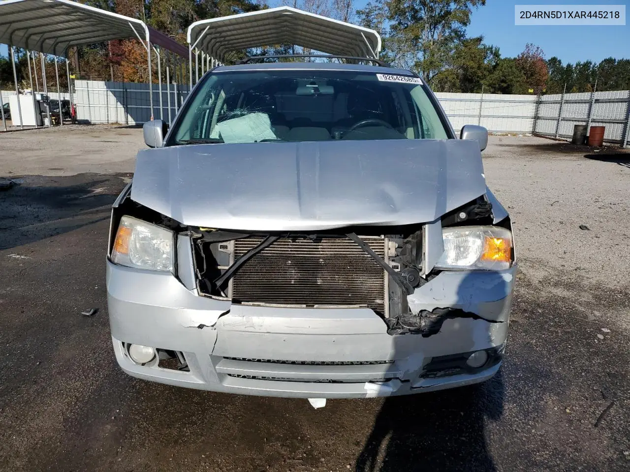2D4RN5D1XAR445218 2010 Dodge Grand Caravan Sxt