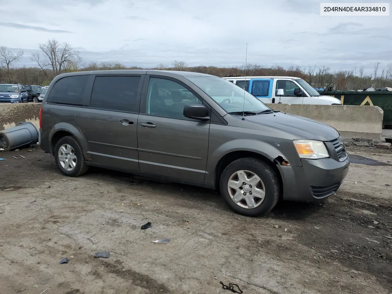 2010 Dodge Grand Caravan Se VIN: 2D4RN4DE4AR334810 Lot: 51684884