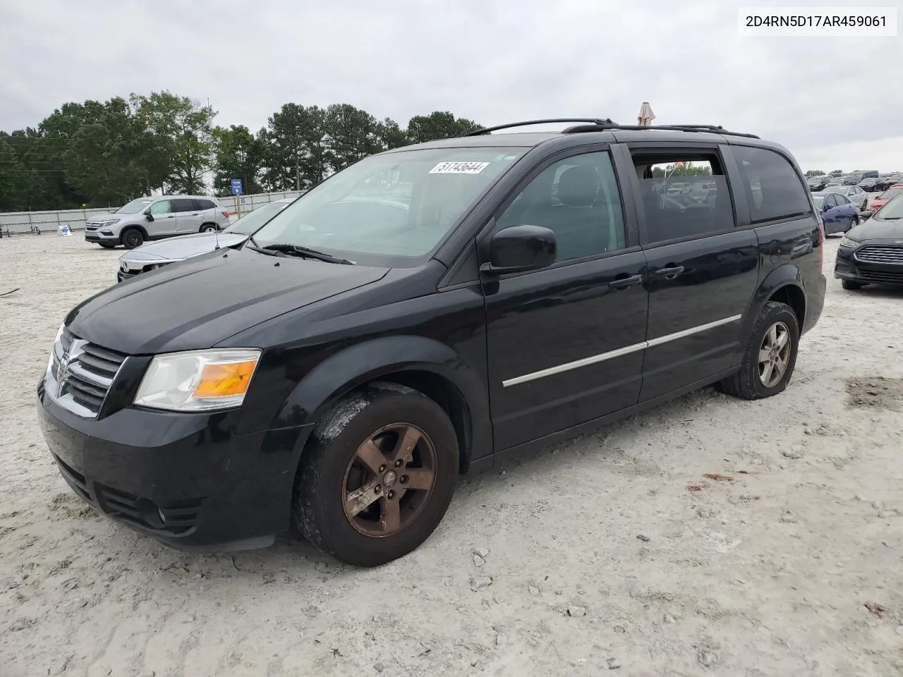 2010 Dodge Grand Caravan Sxt VIN: 2D4RN5D17AR459061 Lot: 51743644