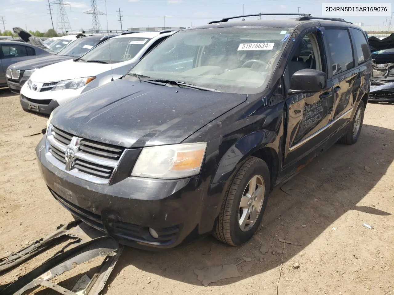 2D4RN5D15AR169076 2010 Dodge Grand Caravan Sxt