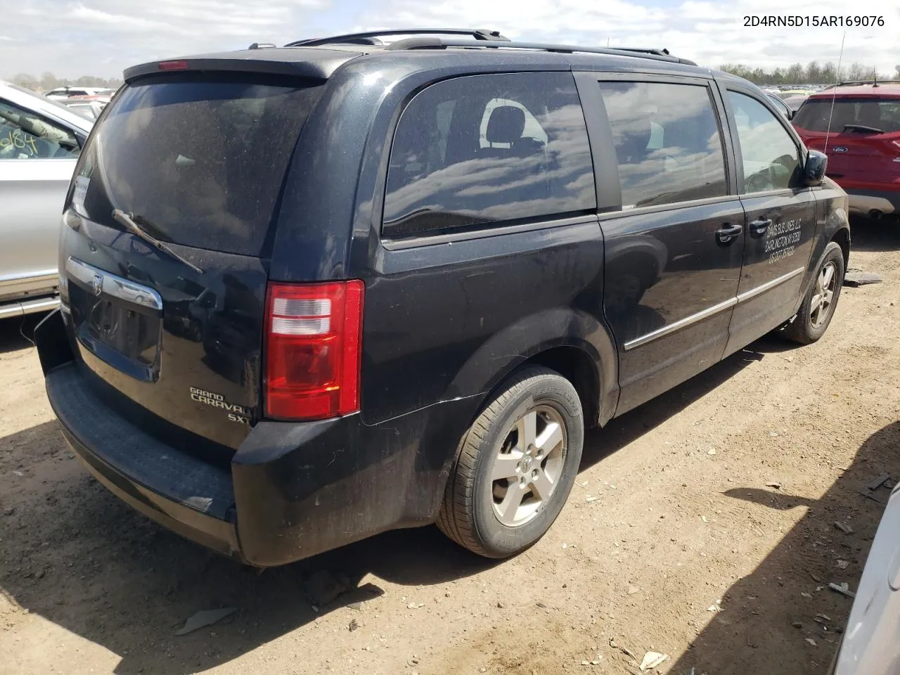 2010 Dodge Grand Caravan Sxt VIN: 2D4RN5D15AR169076 Lot: 51978634