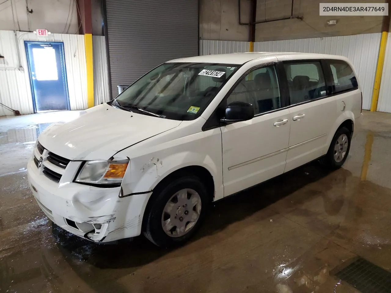 2010 Dodge Grand Caravan Se VIN: 2D4RN4DE3AR477649 Lot: 52141674