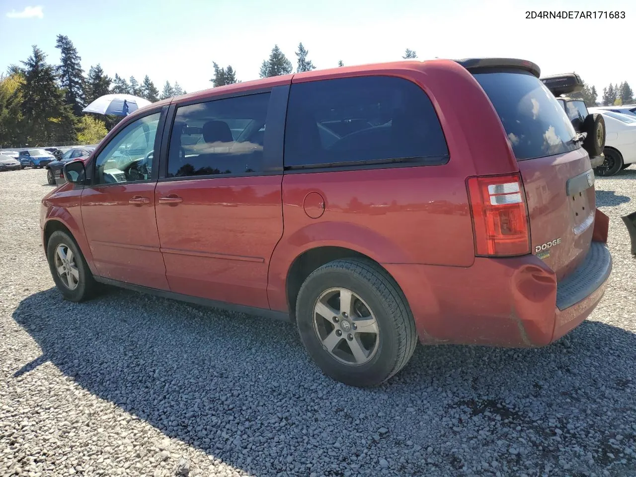 2010 Dodge Grand Caravan Se VIN: 2D4RN4DE7AR171683 Lot: 52962194