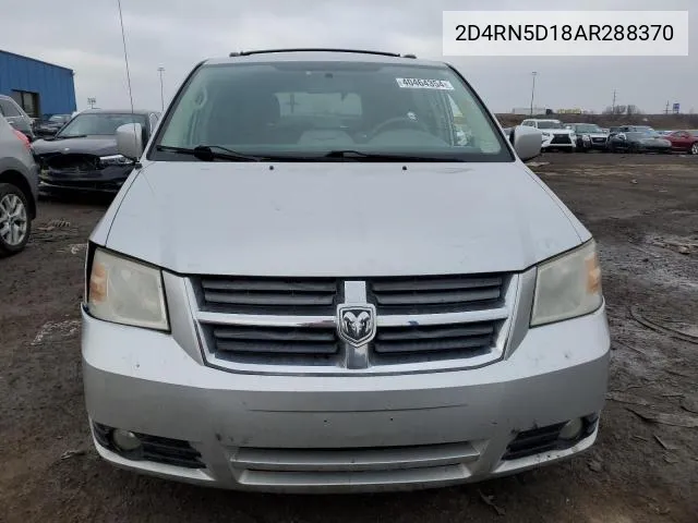 2010 Dodge Grand Caravan Sxt VIN: 2D4RN5D18AR288370 Lot: 53195744