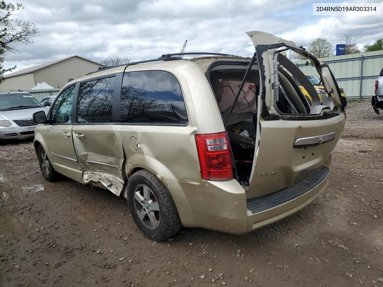 2010 Dodge Grand Caravan Sxt VIN: 2D4RN5D19AR303314 Lot: 53233274