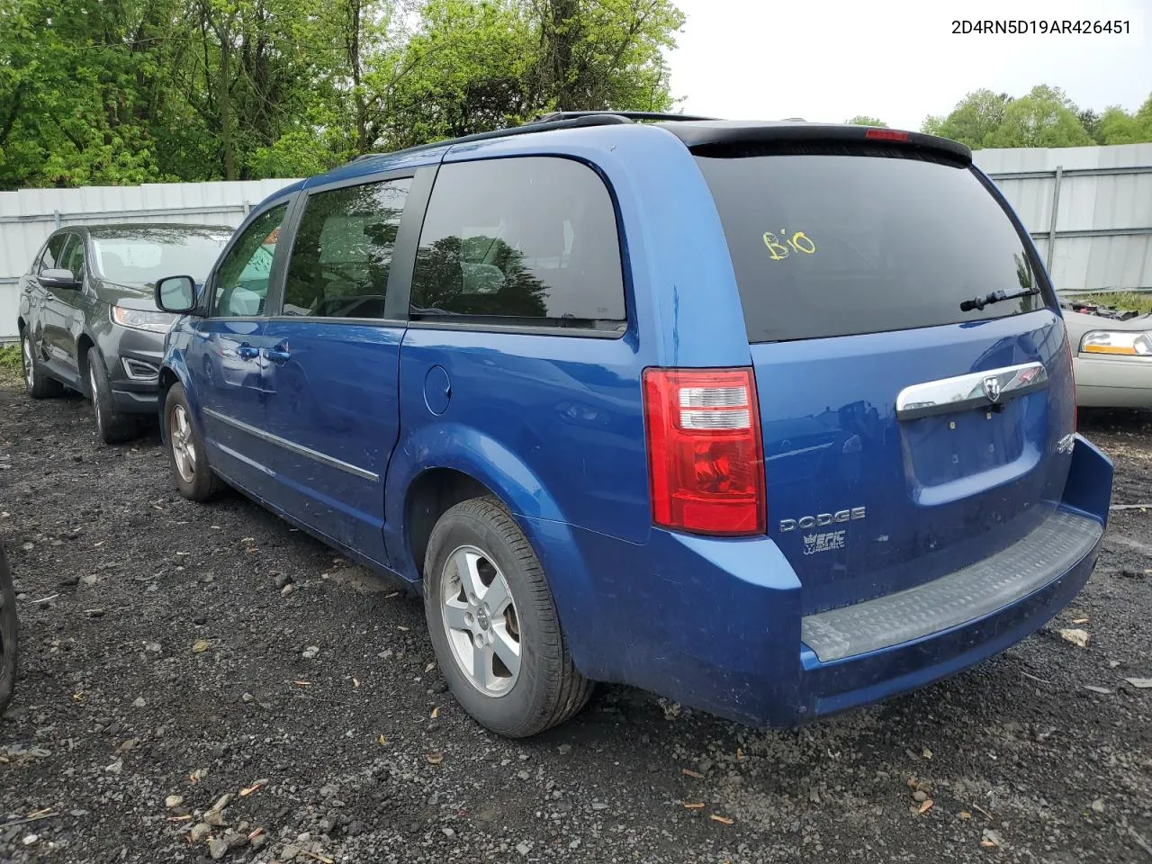 2010 Dodge Grand Caravan Sxt VIN: 2D4RN5D19AR426451 Lot: 53257984