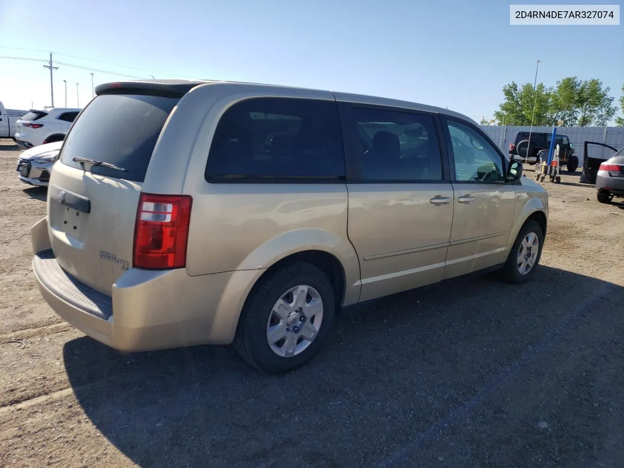 2010 Dodge Grand Caravan Se VIN: 2D4RN4DE7AR327074 Lot: 53799664