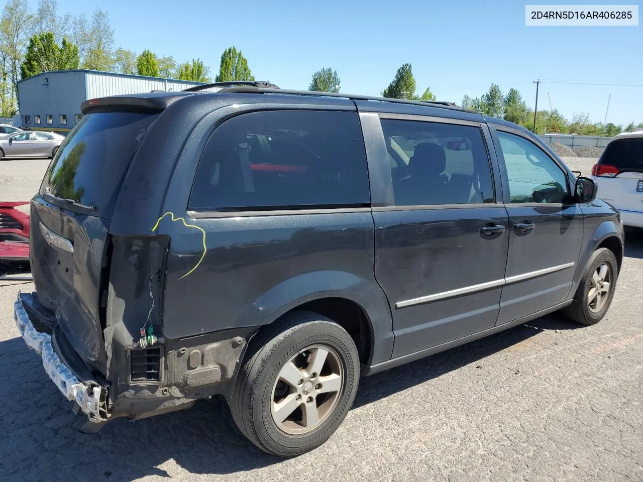 2010 Dodge Grand Caravan Sxt VIN: 2D4RN5D16AR406285 Lot: 54182704