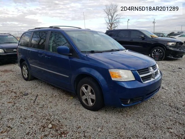 2010 Dodge Grand Caravan Sxt VIN: 2D4RN5D18AR201289 Lot: 54713493