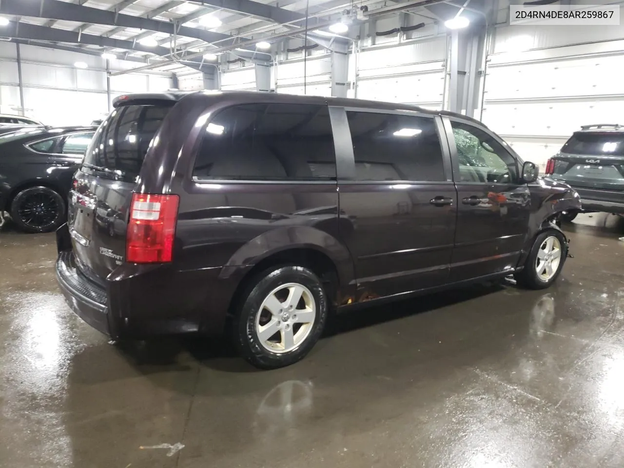 2010 Dodge Grand Caravan Se VIN: 2D4RN4DE8AR259867 Lot: 55120534