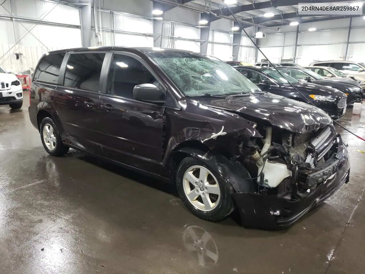 2D4RN4DE8AR259867 2010 Dodge Grand Caravan Se