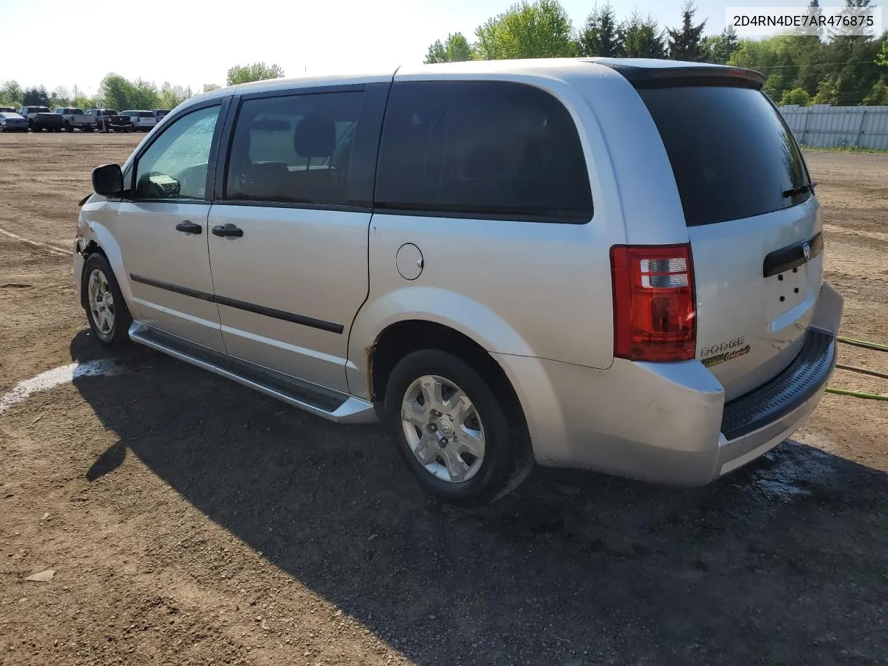 2010 Dodge Grand Caravan Se VIN: 2D4RN4DE7AR476875 Lot: 55492874