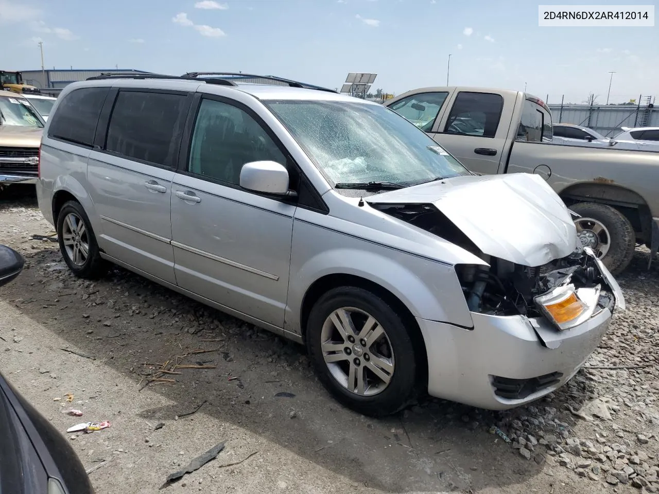 2010 Dodge Grand Caravan Crew VIN: 2D4RN6DX2AR412014 Lot: 55668514