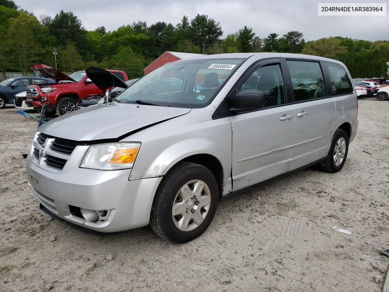 2010 Dodge Grand Caravan Se VIN: 2D4RN4DE1AR383964 Lot: 55668854