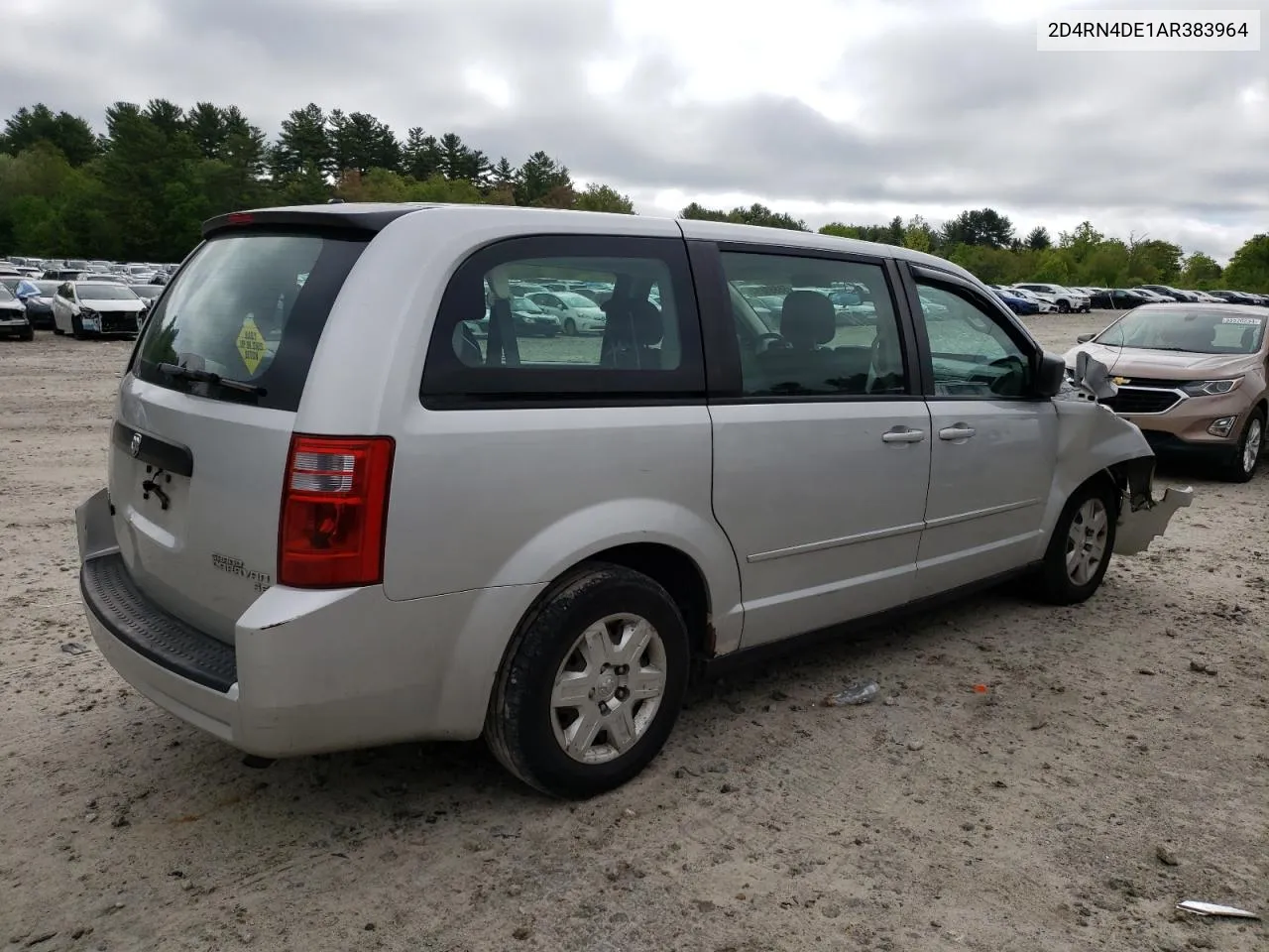 2010 Dodge Grand Caravan Se VIN: 2D4RN4DE1AR383964 Lot: 55668854