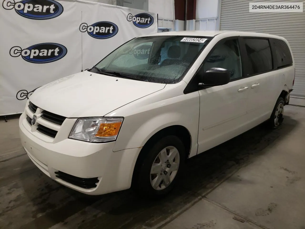 2010 Dodge Grand Caravan Se VIN: 2D4RN4DE3AR364476 Lot: 55682024