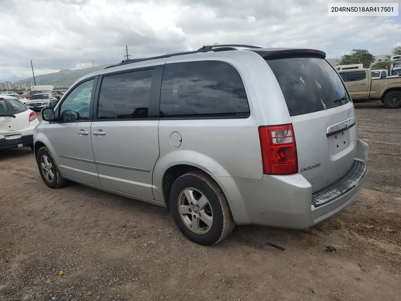 2010 Dodge Grand Caravan Sxt VIN: 2D4RN5D18AR417501 Lot: 55684934