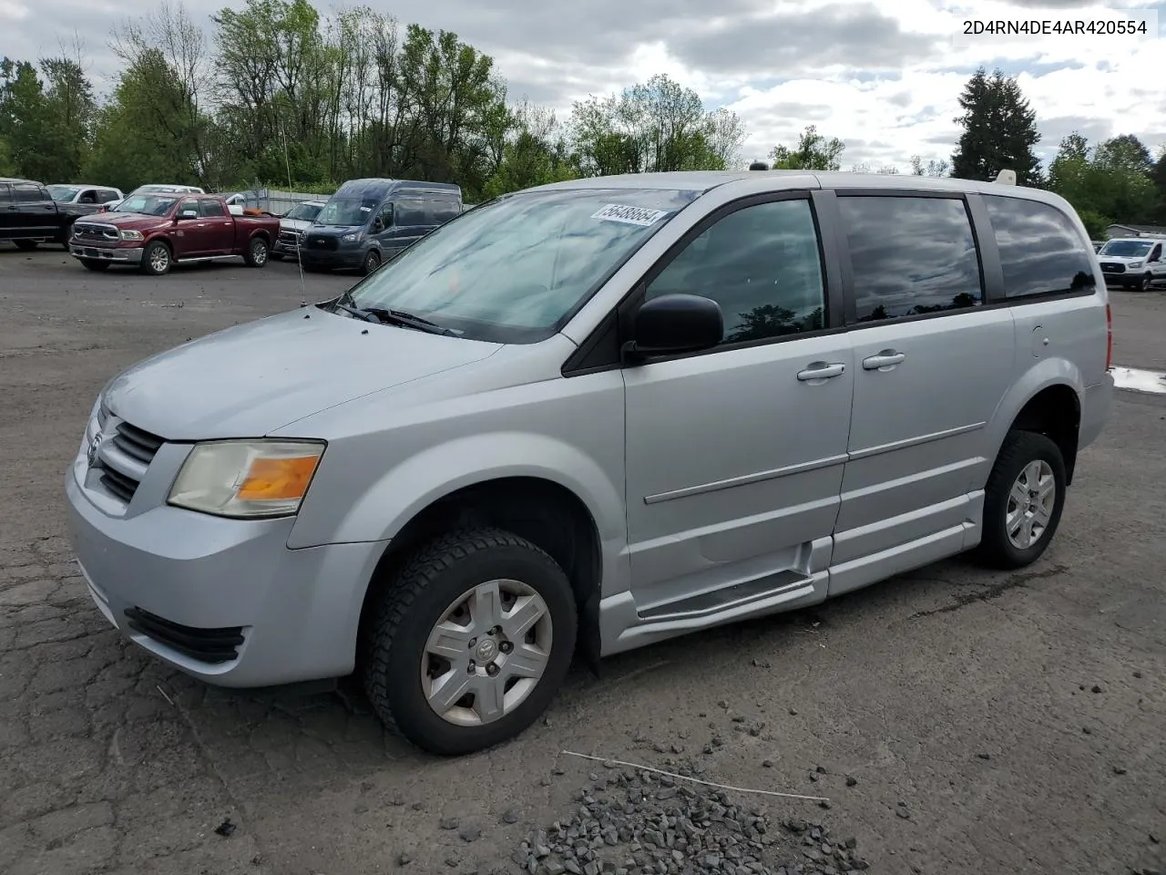 2010 Dodge Grand Caravan Se VIN: 2D4RN4DE4AR420554 Lot: 56488664