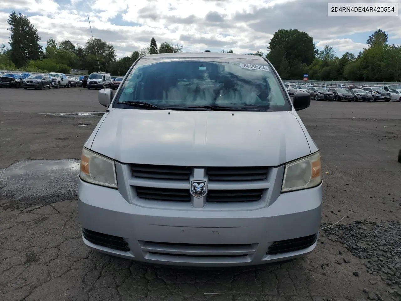 2010 Dodge Grand Caravan Se VIN: 2D4RN4DE4AR420554 Lot: 56488664