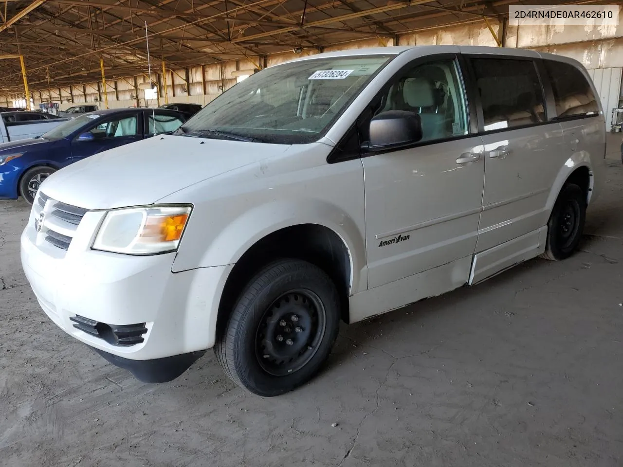 2010 Dodge Grand Caravan Se VIN: 2D4RN4DE0AR462610 Lot: 57326284