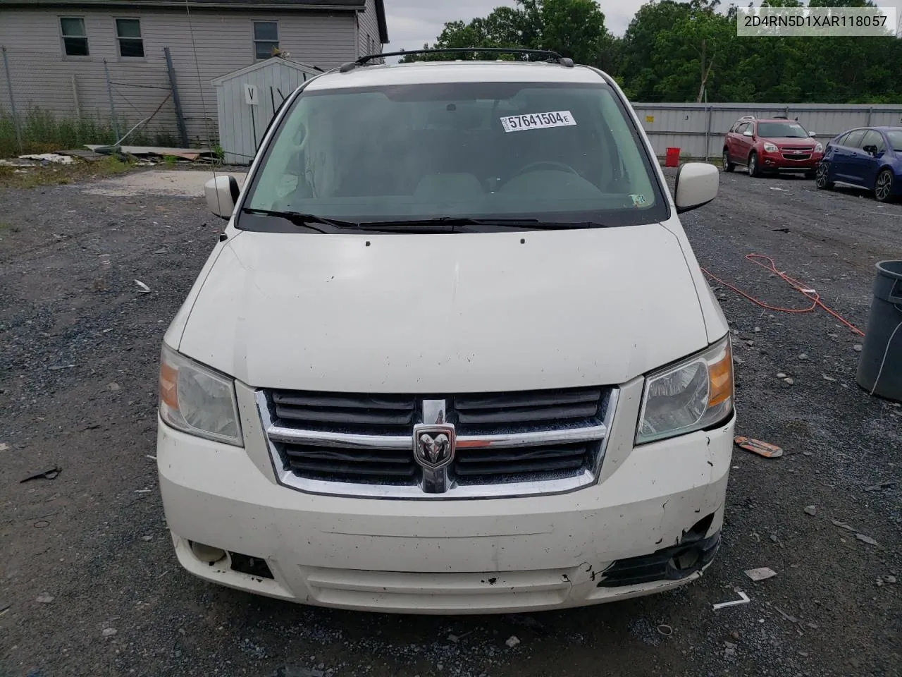 2010 Dodge Grand Caravan Sxt VIN: 2D4RN5D1XAR118057 Lot: 57641504