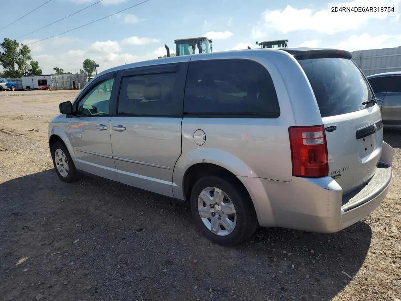 2010 Dodge Grand Caravan Se VIN: 2D4RN4DE6AR318754 Lot: 57647454