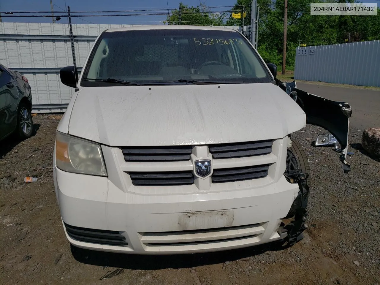 2010 Dodge Grand Caravan C/V VIN: 2D4RN1AE0AR171432 Lot: 61391554