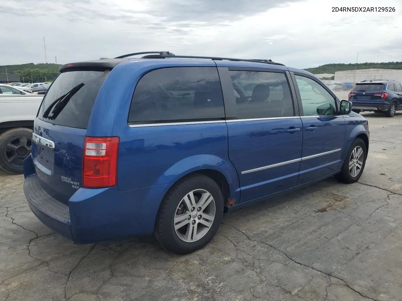 2010 Dodge Grand Caravan Sxt VIN: 2D4RN5DX2AR129526 Lot: 62251564