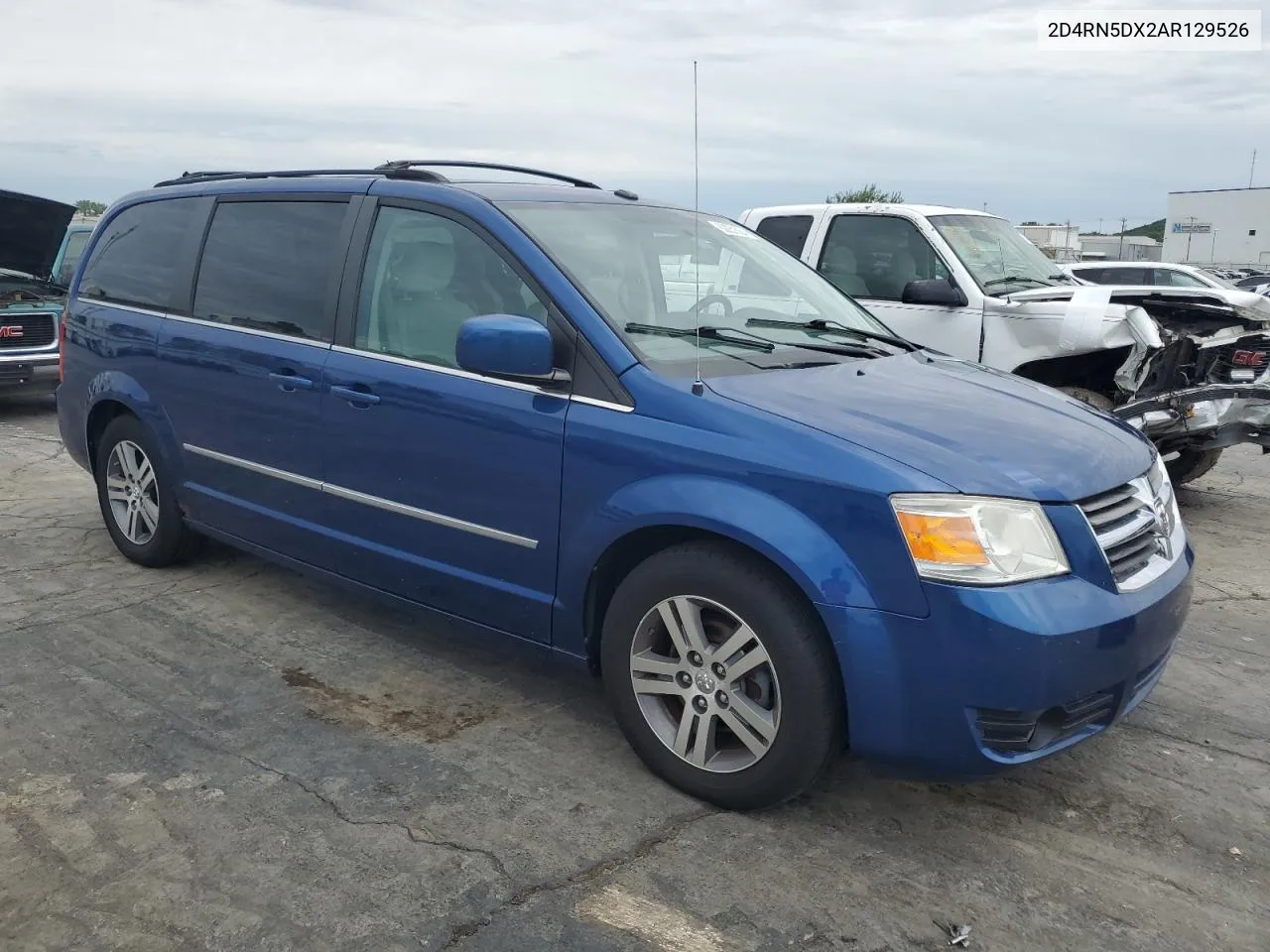 2010 Dodge Grand Caravan Sxt VIN: 2D4RN5DX2AR129526 Lot: 62251564