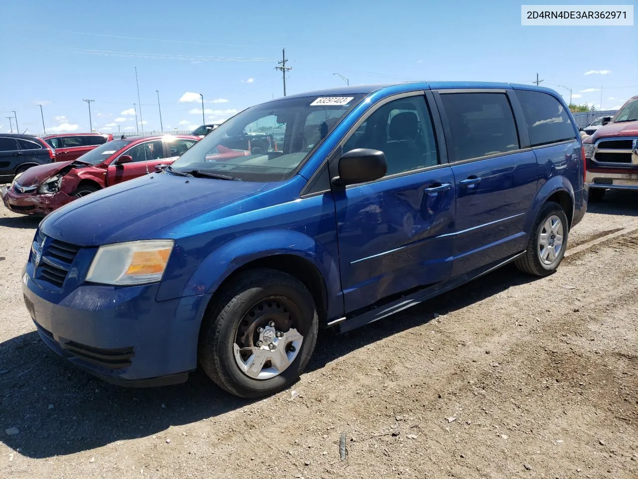 2D4RN4DE3AR362971 2010 Dodge Grand Caravan Se