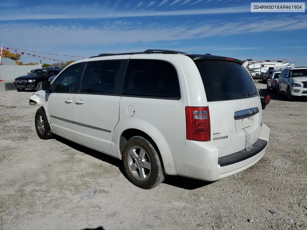 2010 Dodge Grand Caravan Sxt VIN: 2D4RN5D18AR461904 Lot: 64860822