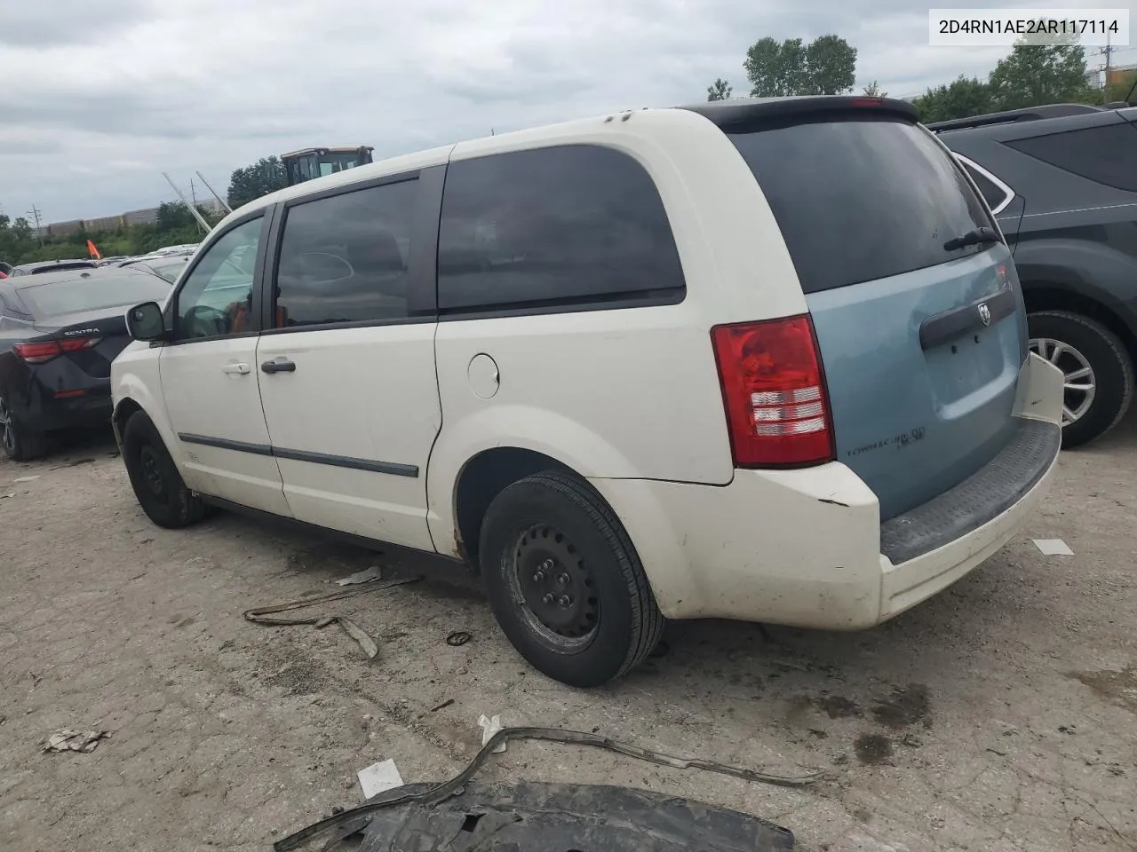 2010 Dodge Grand Caravan C/V VIN: 2D4RN1AE2AR117114 Lot: 66612434