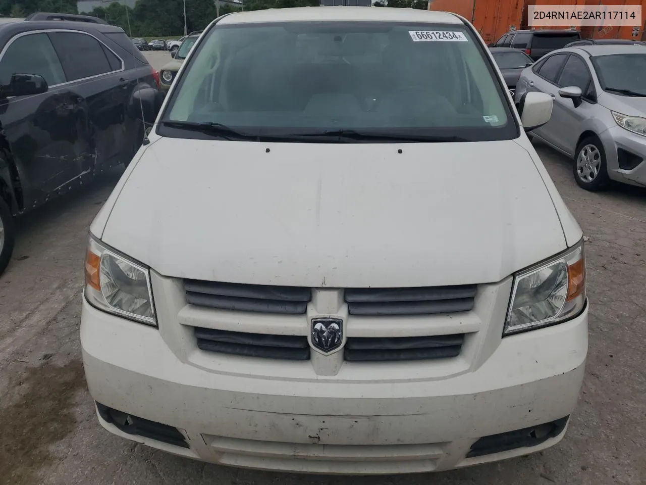 2010 Dodge Grand Caravan C/V VIN: 2D4RN1AE2AR117114 Lot: 66612434