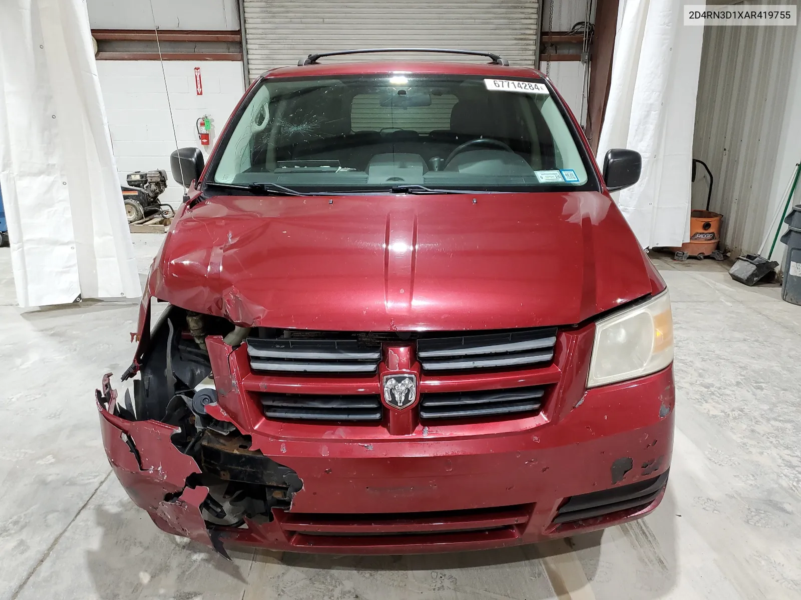 2010 Dodge Grand Caravan Hero VIN: 2D4RN3D1XAR419755 Lot: 67714284