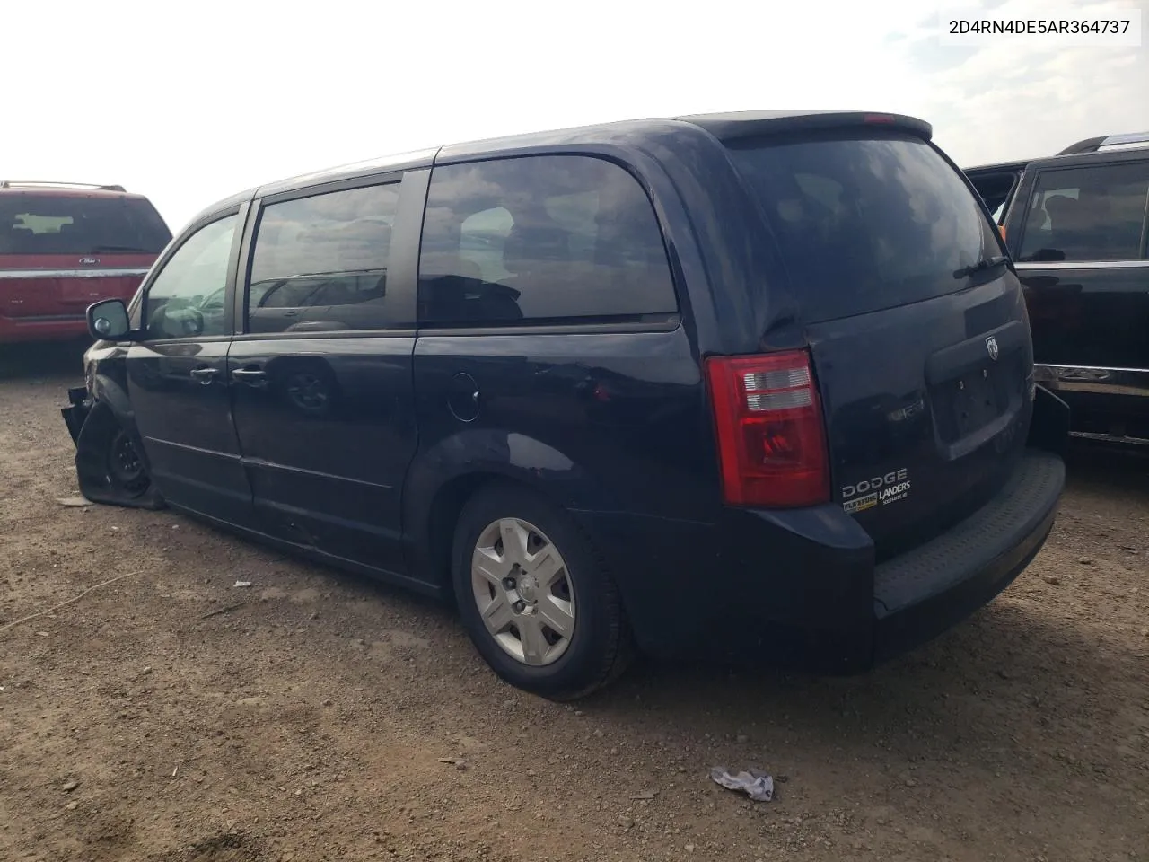 2010 Dodge Grand Caravan Se VIN: 2D4RN4DE5AR364737 Lot: 68526594