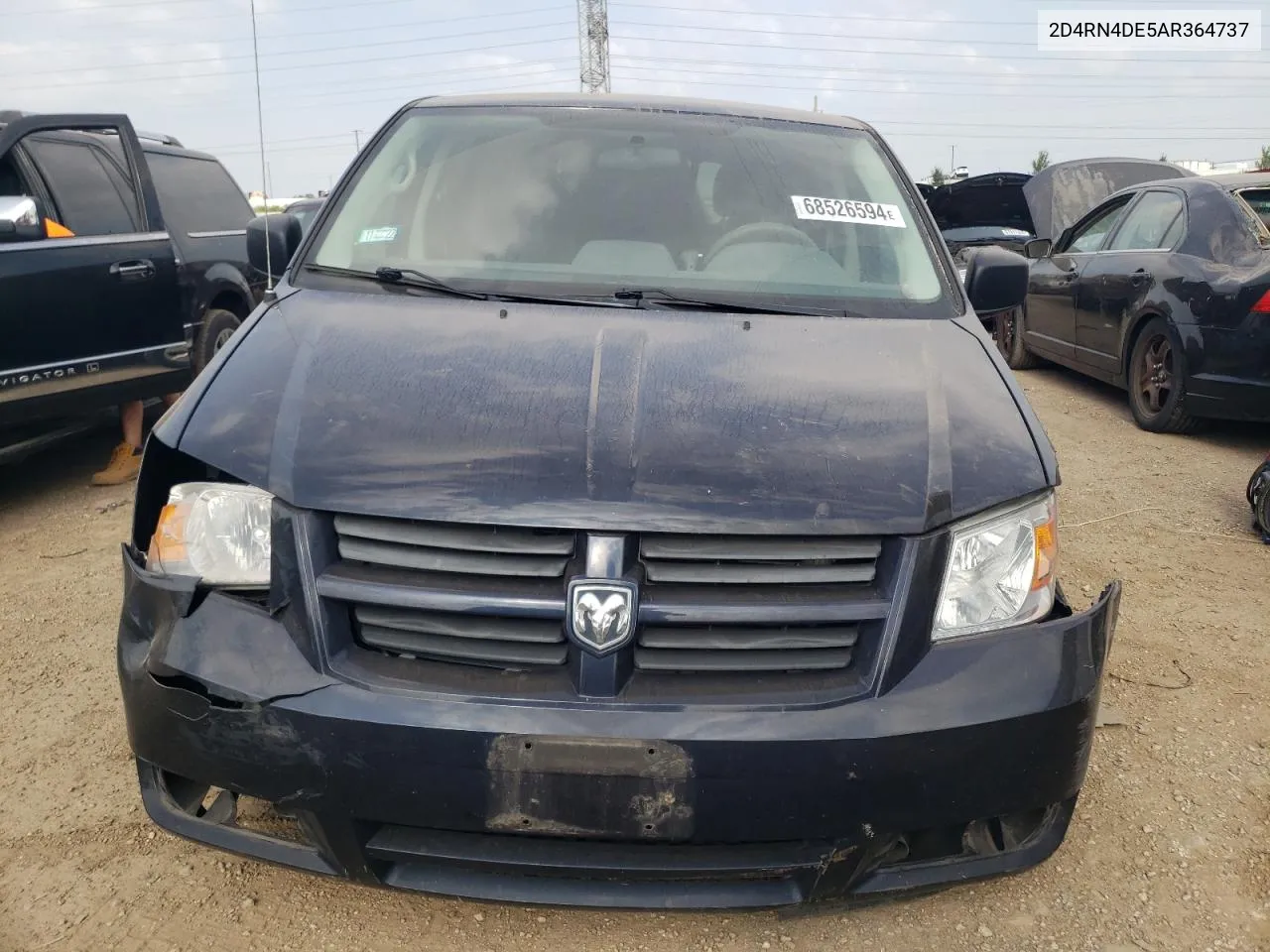 2010 Dodge Grand Caravan Se VIN: 2D4RN4DE5AR364737 Lot: 68526594