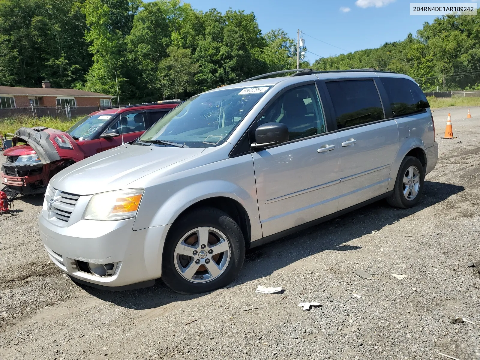 2010 Dodge Grand Caravan Se VIN: 2D4RN4DE1AR189242 Lot: 68652894