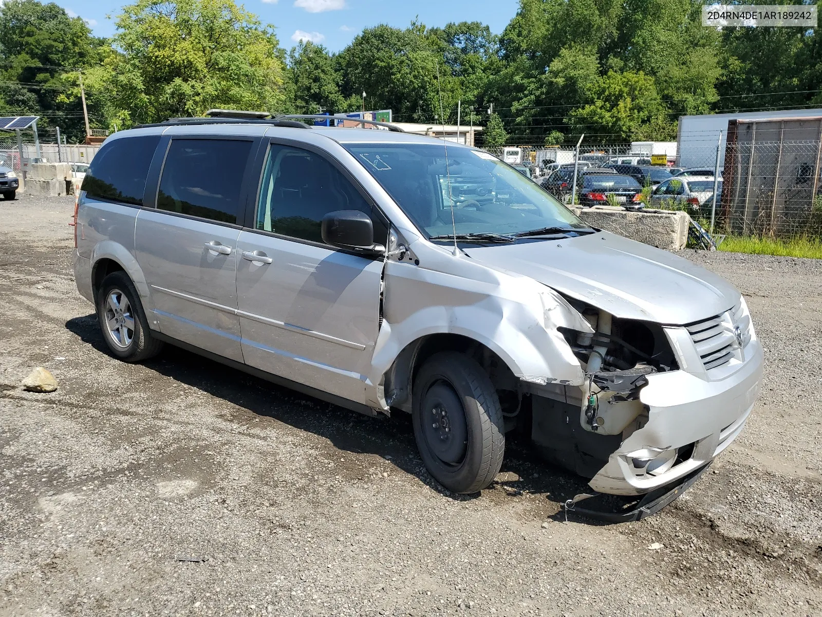 2010 Dodge Grand Caravan Se VIN: 2D4RN4DE1AR189242 Lot: 68652894