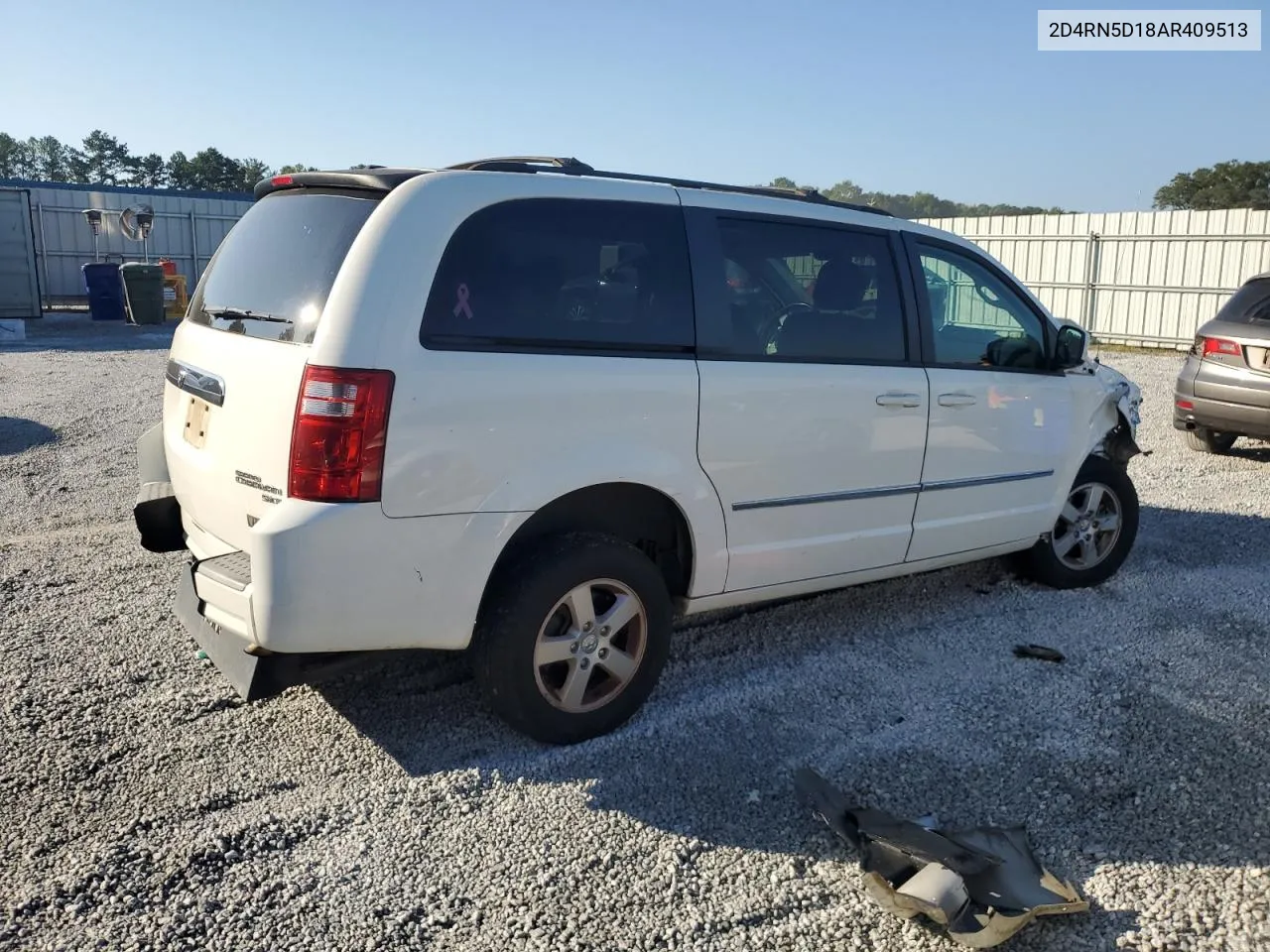 2010 Dodge Grand Caravan Sxt VIN: 2D4RN5D18AR409513 Lot: 69237914