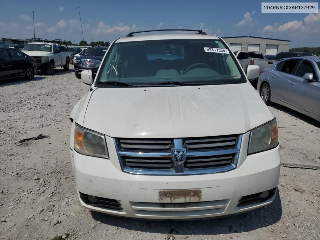 2D4RN5DX3AR127929 2010 Dodge Grand Caravan Sxt