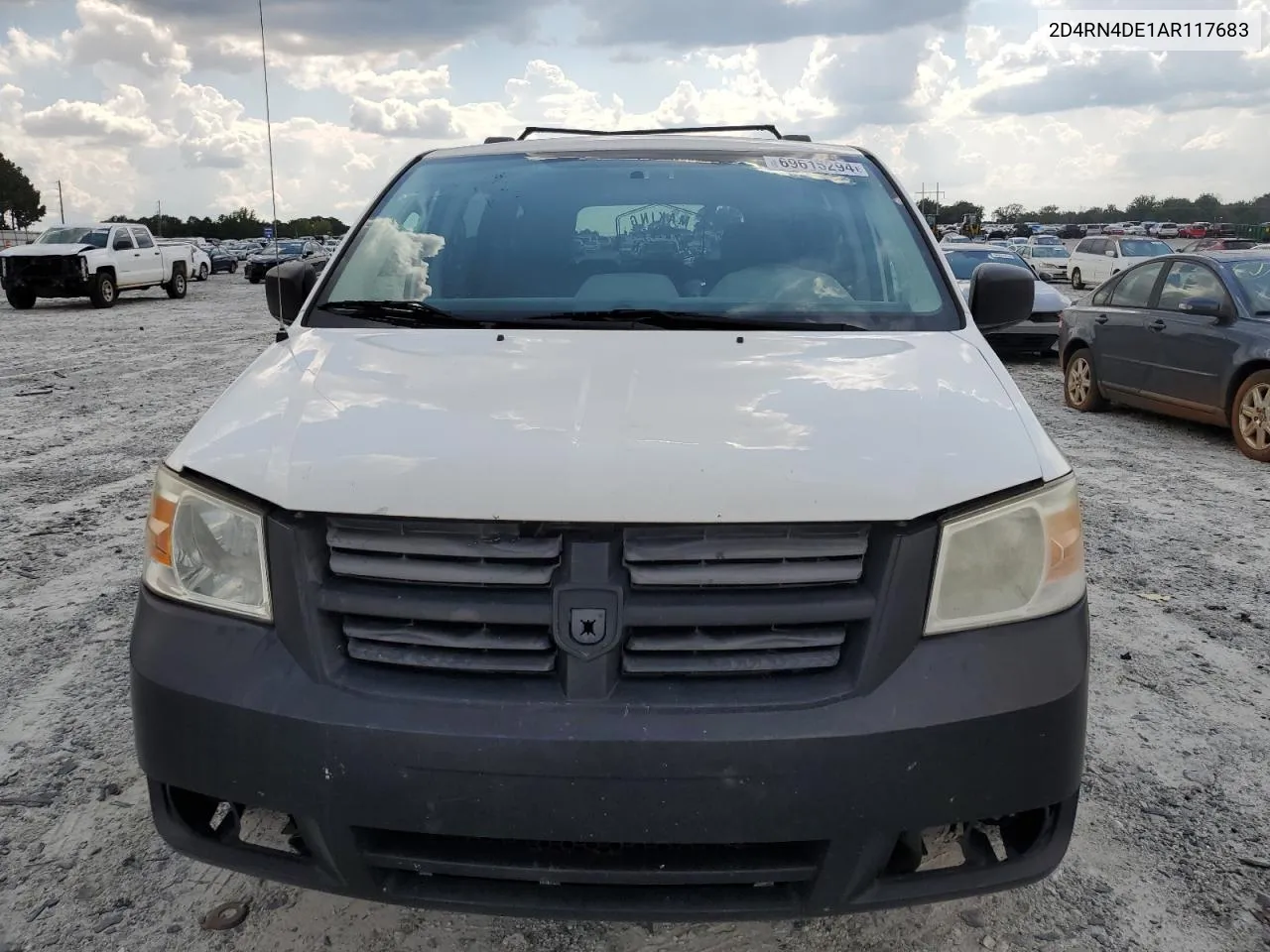 2010 Dodge Grand Caravan Se VIN: 2D4RN4DE1AR117683 Lot: 69615294