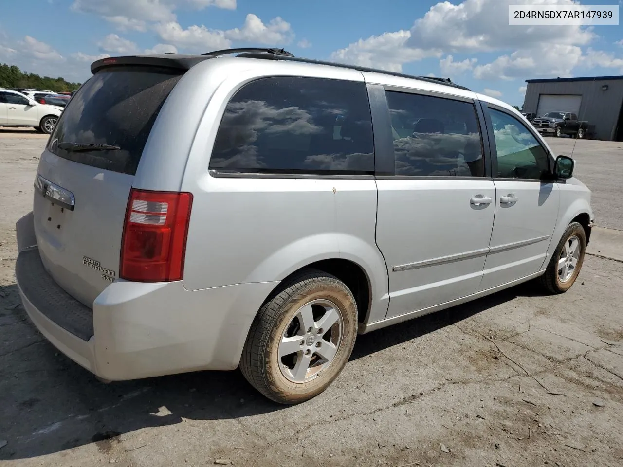 2010 Dodge Grand Caravan Sxt VIN: 2D4RN5DX7AR147939 Lot: 70190864