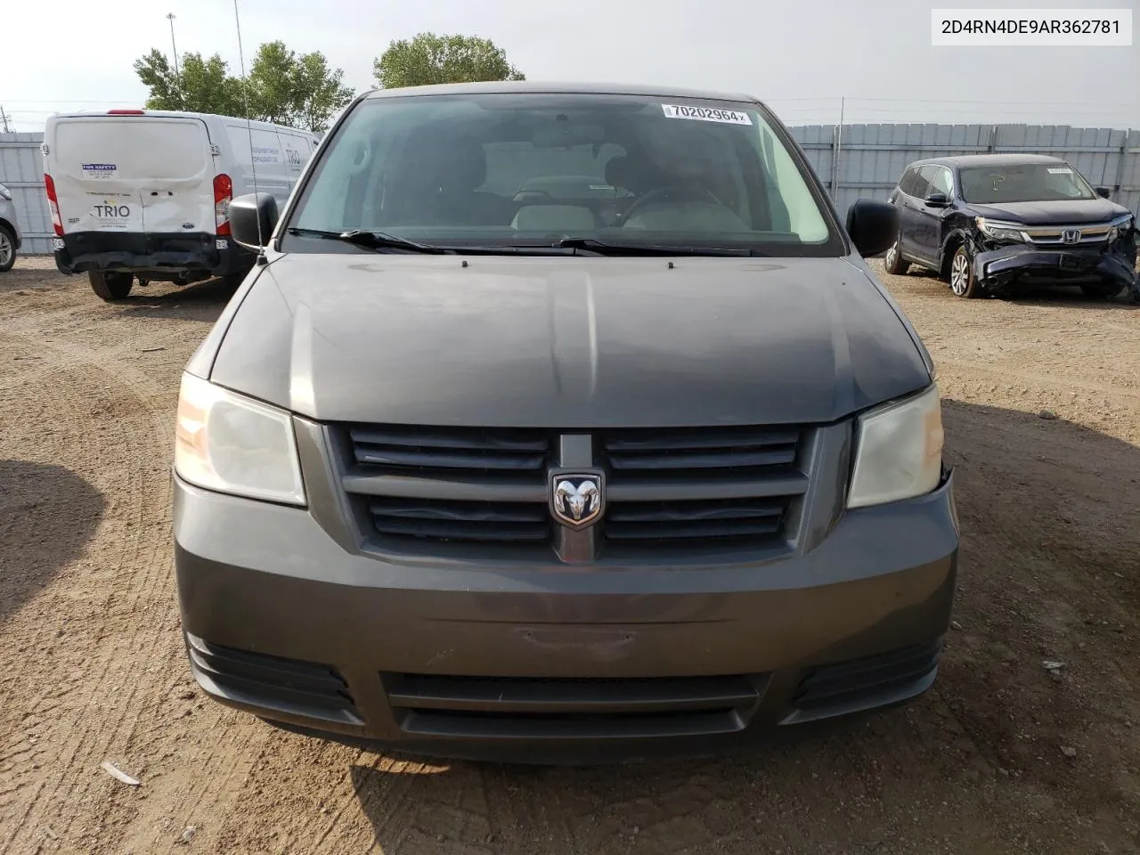 2010 Dodge Grand Caravan Se VIN: 2D4RN4DE9AR362781 Lot: 70202964