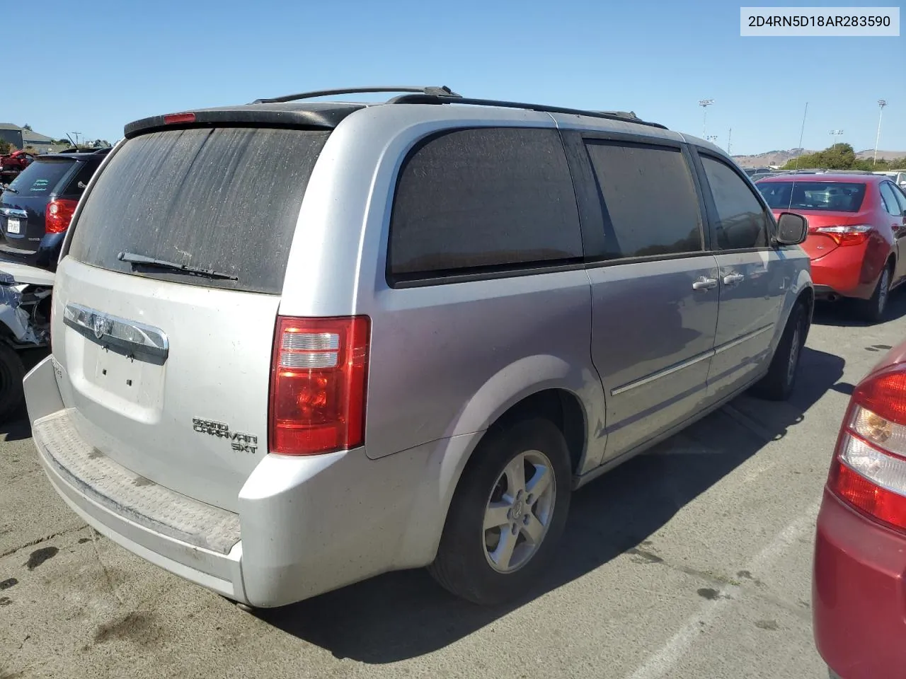 2010 Dodge Grand Caravan Sxt VIN: 2D4RN5D18AR283590 Lot: 70309744