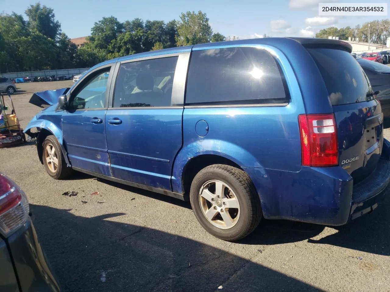 2010 Dodge Grand Caravan Se VIN: 2D4RN4DE3AR354532 Lot: 70481304