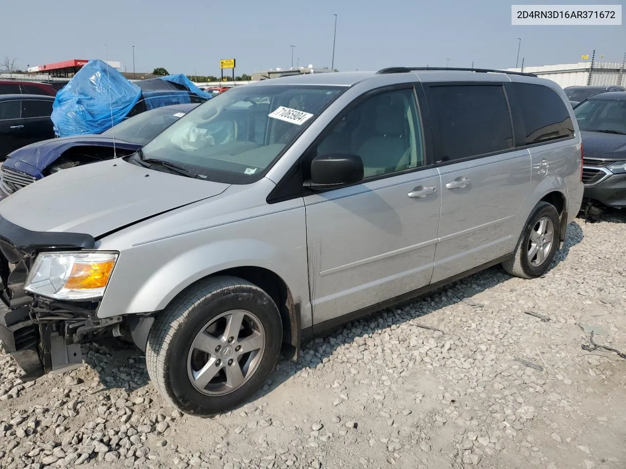 2010 Dodge Grand Caravan Hero VIN: 2D4RN3D16AR371672 Lot: 71065904